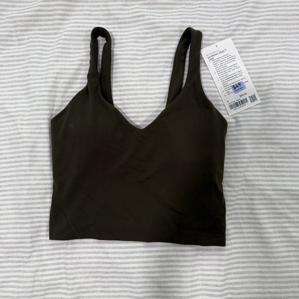 Lululemon olive green Sports Bra Intimates & Sleepwear